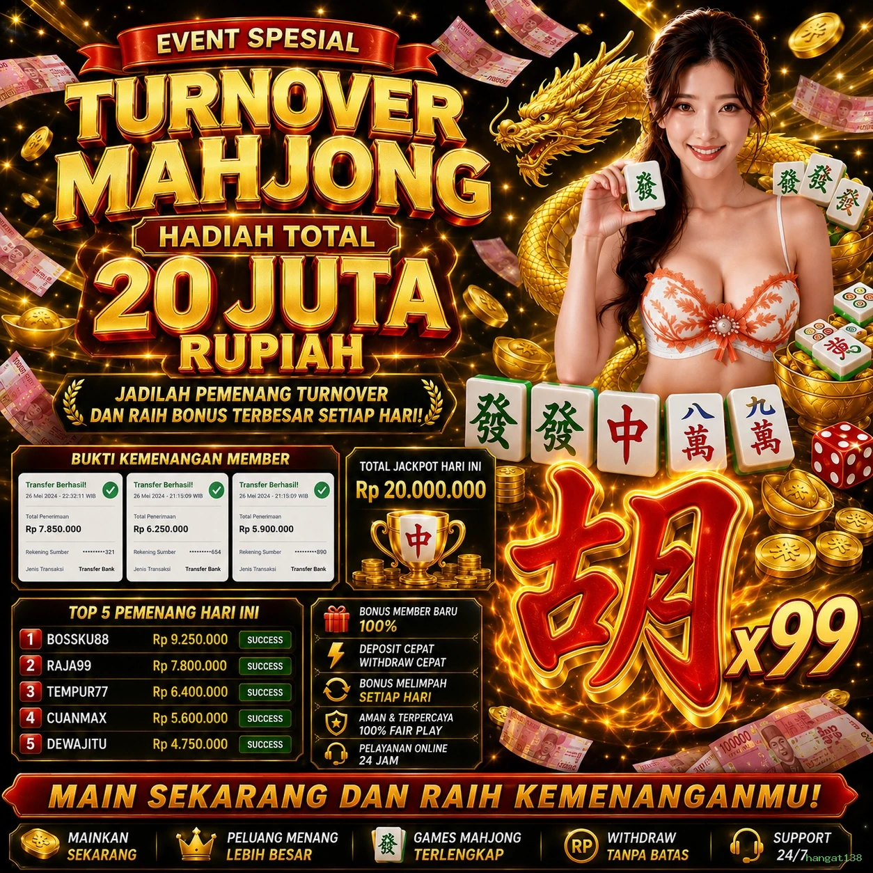 Mengungkap Ragam Permainan di hangat138